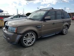 Land Rover salvage cars for sale: 2010 Land Rover Range Rover Sport LUX