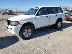 Mitsubishi salvage cars for sale: 2000 Mitsubishi Montero Sport ES