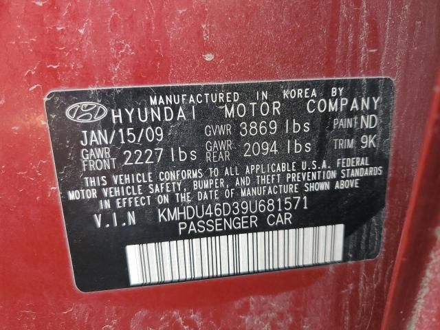 2009 Hyundai Elantra GLS