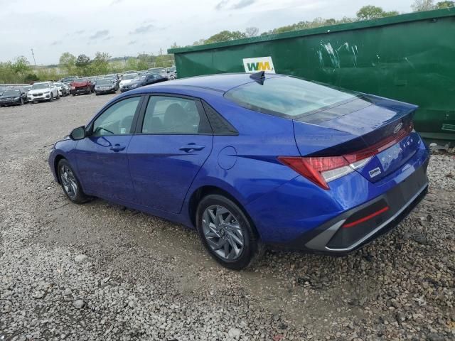 2024 Hyundai Elantra Blue