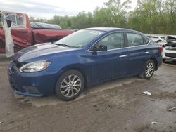 Salvage cars for sale from Copart Ellwood City, PA: 2017 Nissan Sentra S