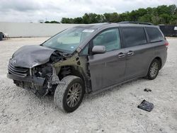 Toyota Sienna xle salvage cars for sale: 2012 Toyota Sienna XLE