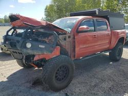 Toyota Tacoma salvage cars for sale: 2018 Toyota Tacoma Double Cab