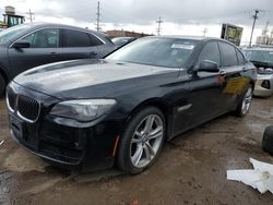 Salvage cars for sale from Copart Chicago Heights, IL: 2012 BMW 750 XI