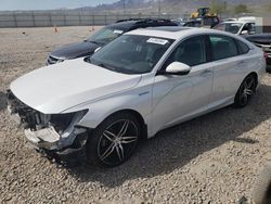 Salvage cars for sale from Copart Magna, UT: 2022 Honda Accord Touring Hybrid