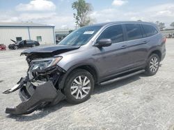 Honda Pilot EX salvage cars for sale: 2021 Honda Pilot EX