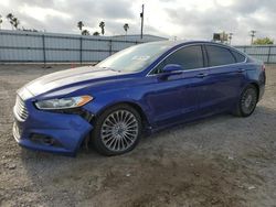 Salvage cars for sale from Copart Mercedes, TX: 2016 Ford Fusion Titanium