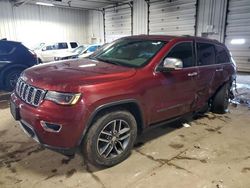 Vehiculos salvage en venta de Copart Franklin, WI: 2018 Jeep Grand Cherokee Limited