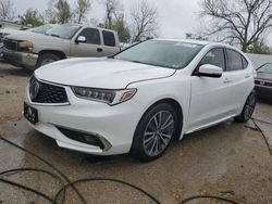 Acura tlx Advance Vehiculos salvage en venta: 2018 Acura TLX Advance