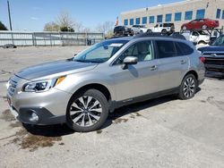 Subaru salvage cars for sale: 2016 Subaru Outback 2.5I Limited