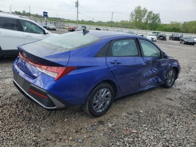 2024 Hyundai Elantra Blue