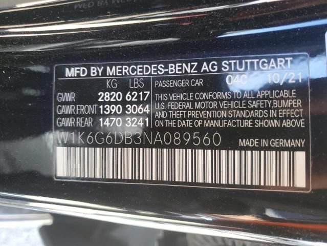 2022 Mercedes-Benz S 500 4matic