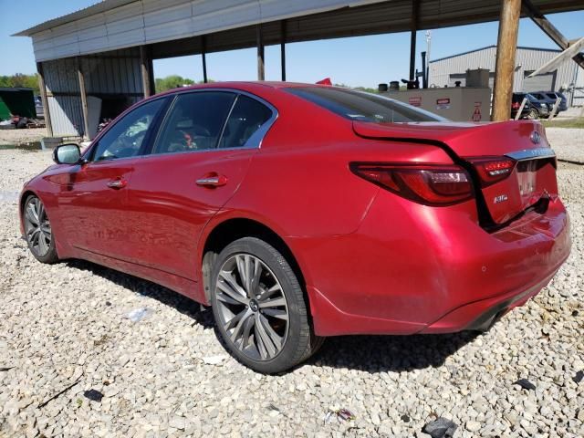 2021 Infiniti Q50 Sensory