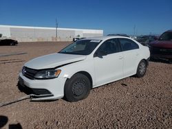 Salvage cars for sale from Copart Phoenix, AZ: 2016 Volkswagen Jetta S