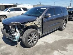 Salvage cars for sale from Copart Sun Valley, CA: 2015 Dodge Durango Limited