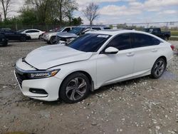 Honda Accord salvage cars for sale: 2018 Honda Accord EXL