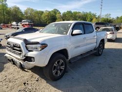 Toyota salvage cars for sale: 2018 Toyota Tacoma Double Cab