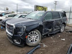 Salvage cars for sale from Copart Chicago Heights, IL: 2022 GMC Yukon XL K1500 SLT