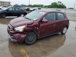 Vehiculos salvage en venta de Copart Wilmer, TX: 2018 Mitsubishi Mirage ES