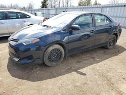 Vehiculos salvage en venta de Copart Bowmanville, ON: 2018 Toyota Corolla L