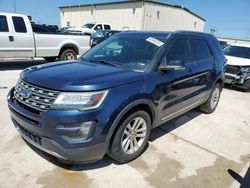 Ford Explorer salvage cars for sale: 2016 Ford Explorer XLT