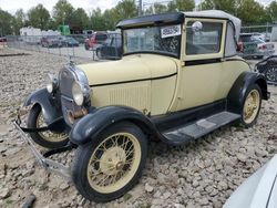 Ford salvage cars for sale: 1928 Ford Model A