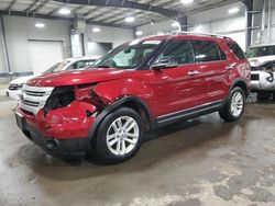 Ford Explorer salvage cars for sale: 2013 Ford Explorer XLT