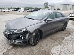 Salvage cars for sale from Copart Kansas City, KS: 2014 Lincoln MKZ