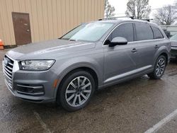 Salvage cars for sale from Copart Moraine, OH: 2017 Audi Q7 Prestige