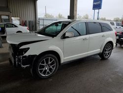 Salvage cars for sale from Copart Fort Wayne, IN: 2016 Dodge Journey R/T