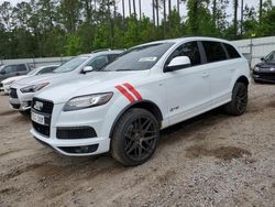 Audi Q7 salvage cars for sale: 2015 Audi Q7 TDI Prestige