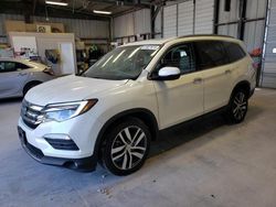 Honda salvage cars for sale: 2017 Honda Pilot Elite