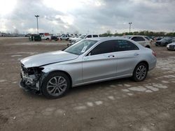 Mercedes-Benz salvage cars for sale: 2018 Mercedes-Benz C 300 4matic