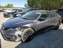 2020 Honda Civic EX en venta en Arlington, WA