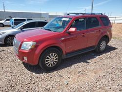 Mercury salvage cars for sale: 2008 Mercury Mariner Premier