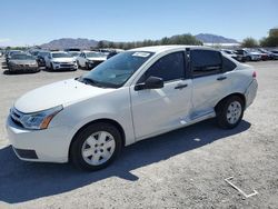 Salvage cars for sale from Copart Las Vegas, NV: 2011 Ford Focus S