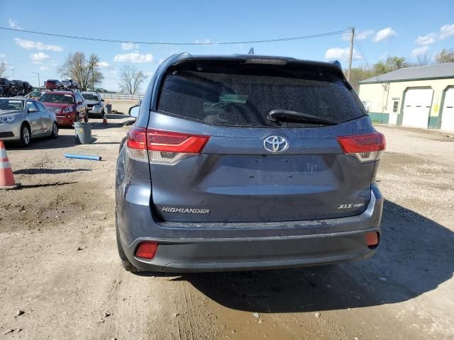 2019 Toyota Highlander SE