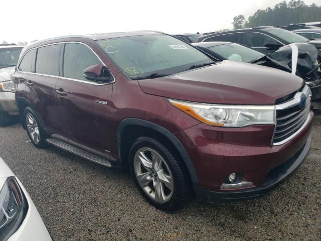 2016 Toyota Highlander Hybrid Limited