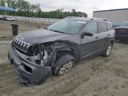 Jeep salvage cars for sale: 2017 Jeep Cherokee Latitude