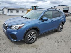 Salvage cars for sale from Copart Airway Heights, WA: 2019 Subaru Forester Premium