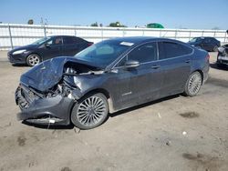 Salvage cars for sale from Copart Bakersfield, CA: 2018 Ford Fusion TITANIUM/PLATINUM HEV