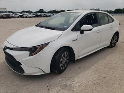 Salvage cars for sale from Copart San Antonio, TX: 2021 Toyota Corolla LE