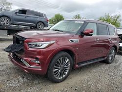 Infiniti salvage cars for sale: 2020 Infiniti QX80 Luxe