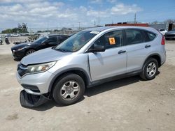 Honda salvage cars for sale: 2015 Honda CR-V LX