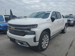 Salvage cars for sale from Copart Grand Prairie, TX: 2022 Chevrolet Silverado LTD K1500 High Country