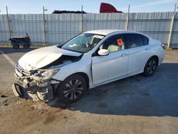 Honda Accord lx Vehiculos salvage en venta: 2015 Honda Accord LX