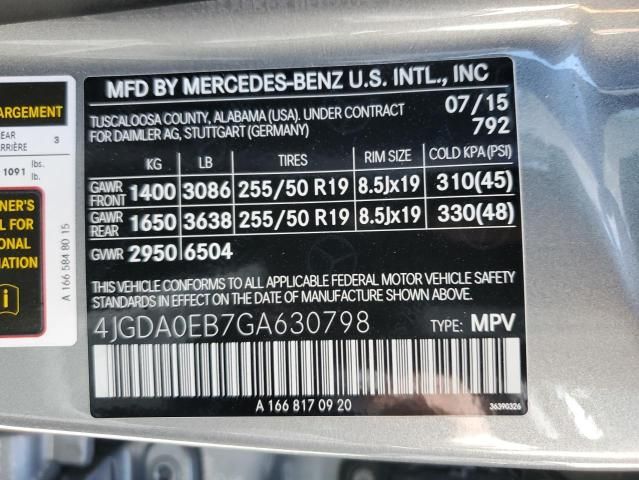 2016 Mercedes-Benz GLE 300D 4matic