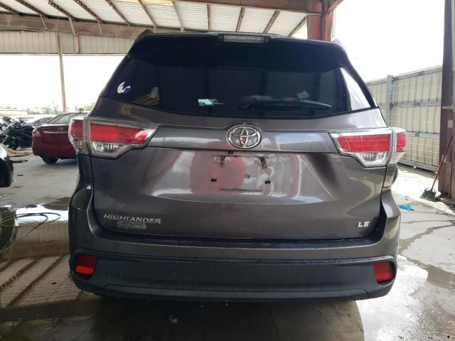 2015 Toyota Highlander LE