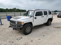 Salvage cars for sale from Copart New Braunfels, TX: 2007 Hummer H3