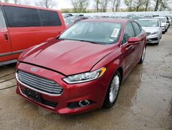 Ford salvage cars for sale: 2014 Ford Fusion Titanium Phev